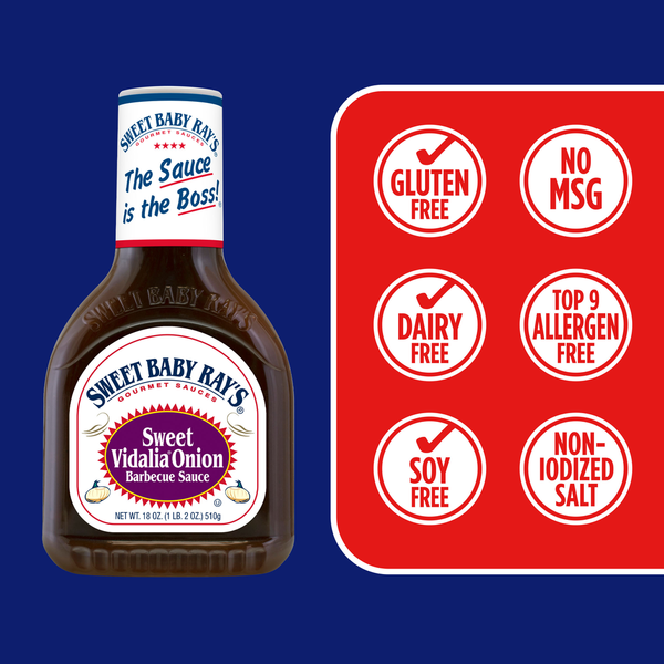 Sweet Baby Ray's Barbecue Sauce, Sweet Vidalia Onion
