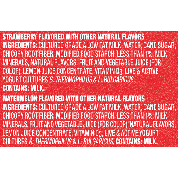 Danimals Strawberry Explosion/Wild Watermelon Smoothies