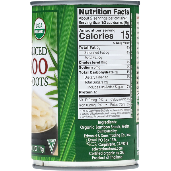 Native Forest Organic Sliced Bamboo Shoots