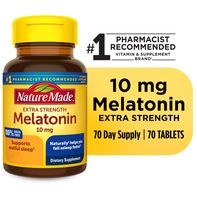 Nature Made Melatonin 10mg Extra Strength Tablets️