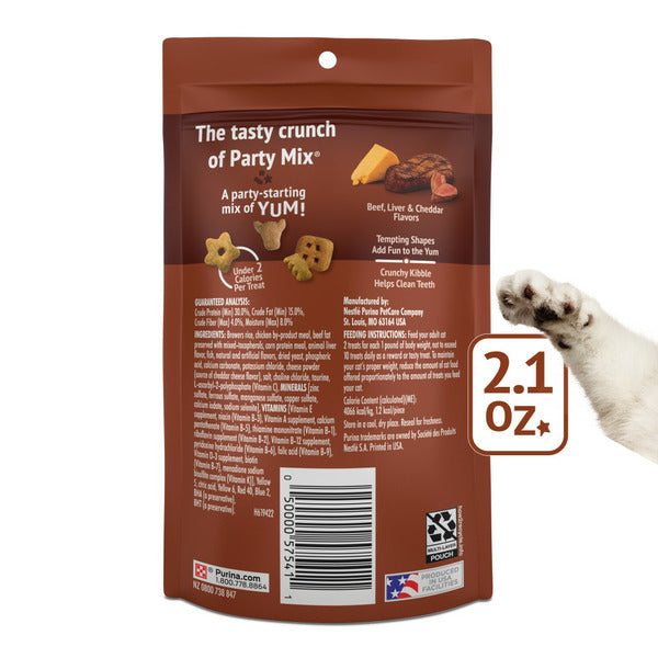 Purina Friskies Cat Treats, Party Mix Wild West Crunch