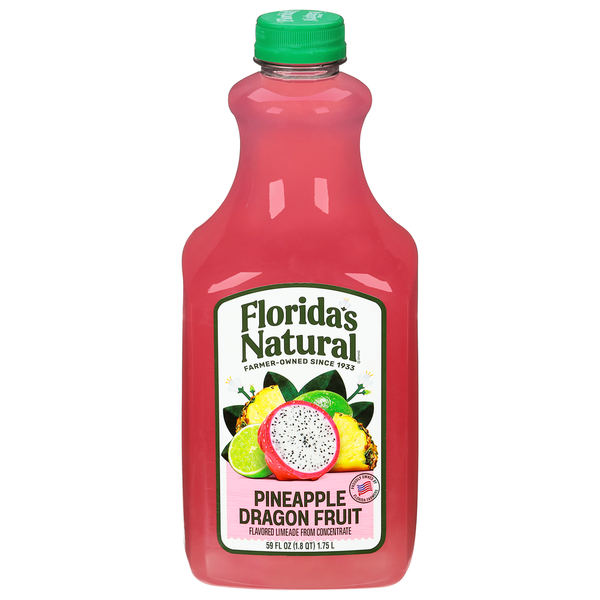 Florida's Natural Pineapple Dragon Fruit Limeade