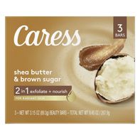 Caress 2-In-1 Beauty Bar Soap Shea Butter And Brow...
️