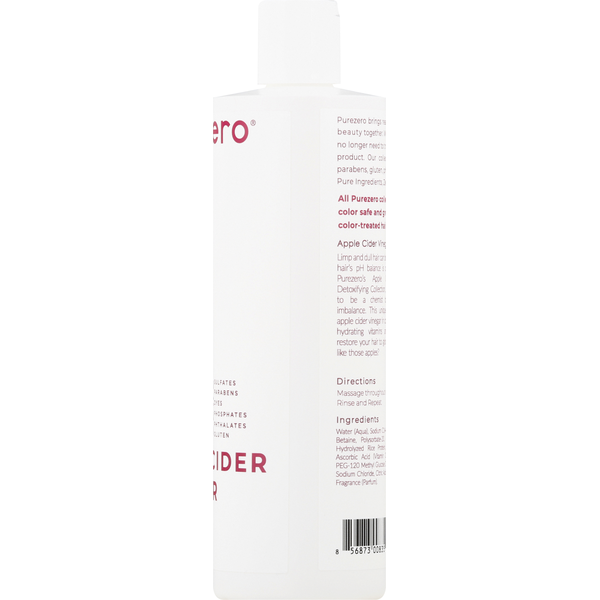 Purezero Shampoo, Detoxifying,