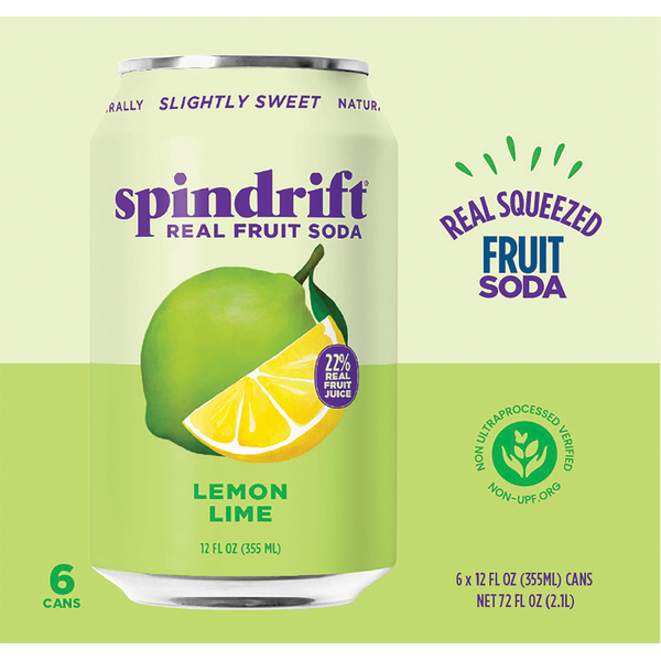 Spindrift Lemon Lime Soda