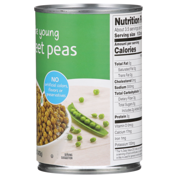 Food Club Petite Young Sweet Peas
