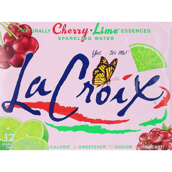 LaCroix Cherry Lime Sparkling Water