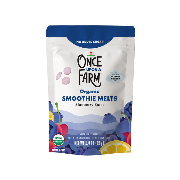 Once Upon a Farm Organic Smoothie Melts, Blueberry Burst