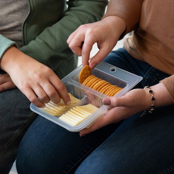 Sargento Shareables Pepper Jack & Monterey Jack Sliced Cheese with Ritz® Original Crackers Cheese Tray