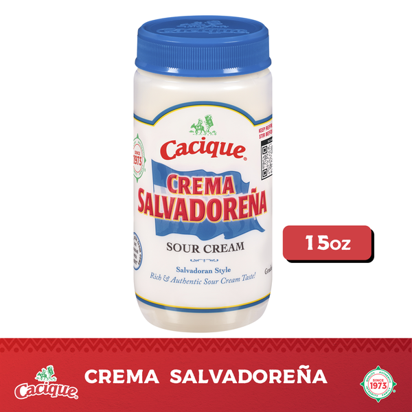 Cacique Salvadoran Style Crema Salvadorena Sour Cream