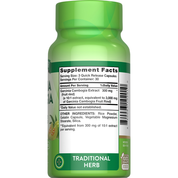 Nature's Truth Garcinia Cambogia, Quick Release Capsules
