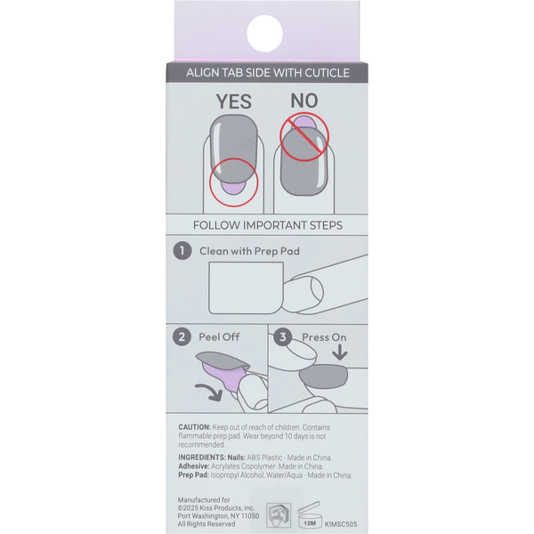 Impress Close to You Short Nails