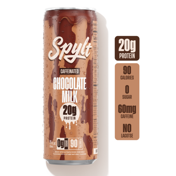 Spylt Chocolate Milk, 20g Protein, 90 Calories