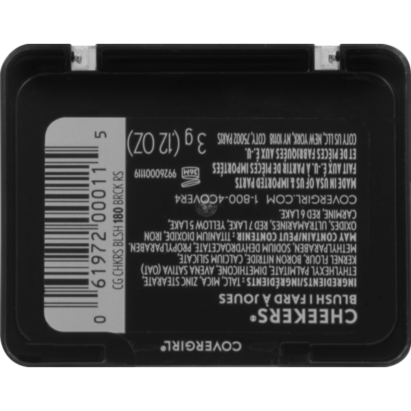 COVERGIRL Cheekers Blendable Powder Blush, Brick Rose, Female Cosmetics