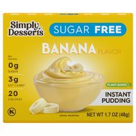 Simply Desserts Banana, Sugar Free Pudding️