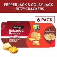 Sargento Balanced Breaks® Cheese & Crackers, Natur...
️