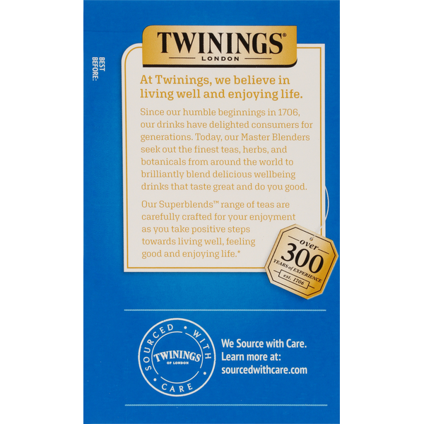 Twinings Herbal Tea, Sleep +, Caffeine-Free, Camomile, Cinnamon & Vanilla Flavoured, Bags