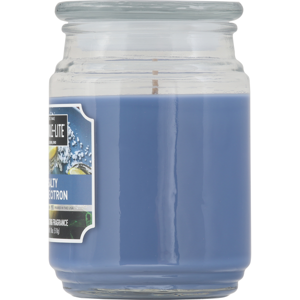 Candle-lite Salty Blue Citron Candle