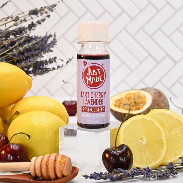 Just Made Restful Sleep Tart Cherry Lavender Juice