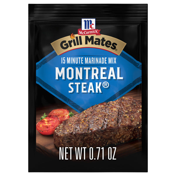 McCormick® GRILL MATES Montreal Steak Marinade Seasoning Mix