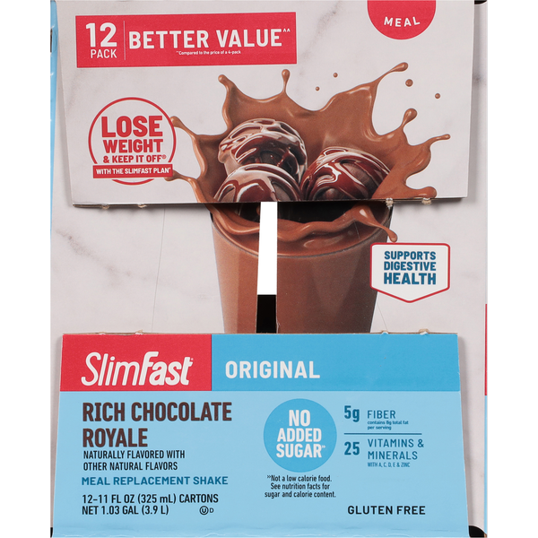 SlimFast Original Rich Chocolate Royale Meal Replacement Shake