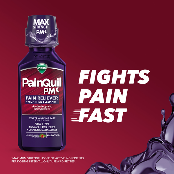 Vicks PainQuil PM Nighttime Pain Reliever & Sleep Aid