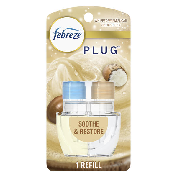Febreze PLUG Air Freshener Oil Refill, Soothe & Restore