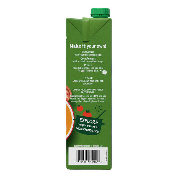 Pacific Foods Organic Spicy Garden Tomato Soup