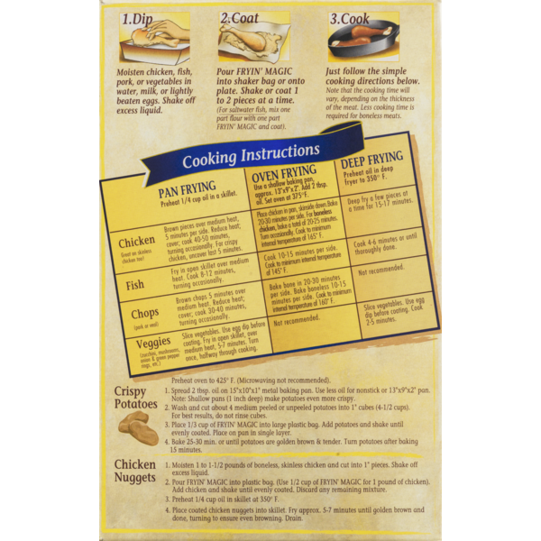 Fryin' Magic Seasoned Coating Mix
