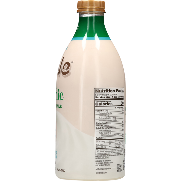 Ripple Organic Plant-Based Original Milk