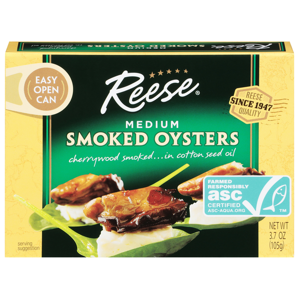 Reese's Smoked Oysters, Medium