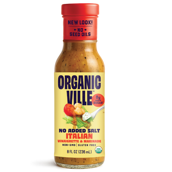 Organicville No Added Salt Italian Vinaigrette & Marinade