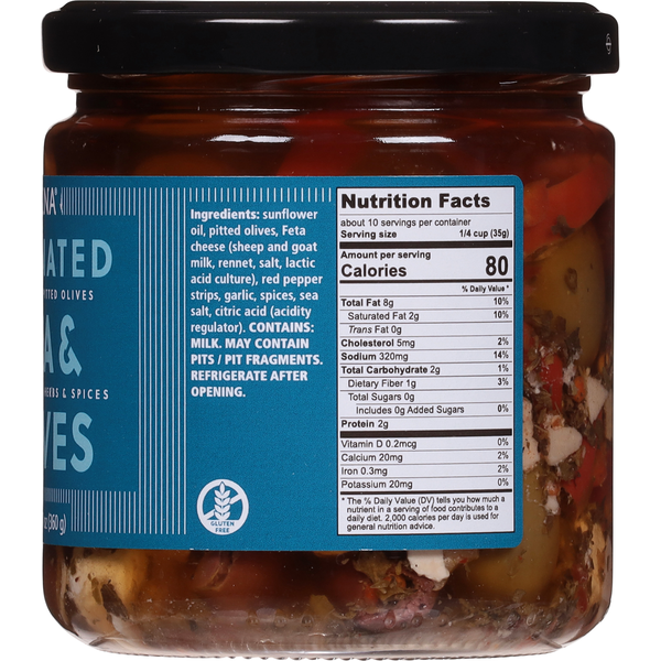 Divina Feta & Olives, Marinated