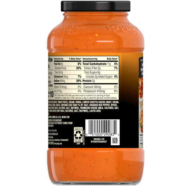 Prego Spicy Vodka Pasta Sauce