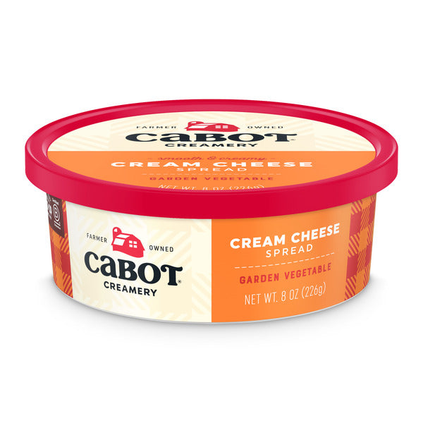 Cabot Garden Vegetable Cream Cheese, 8 oz