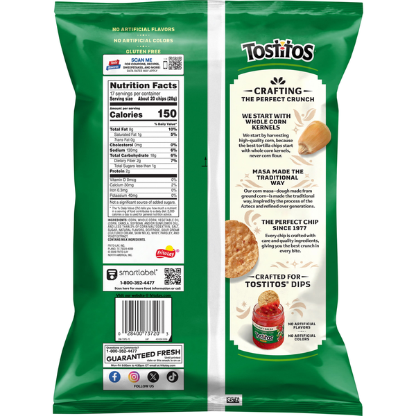 Tostitos Hint of Lime Tortilla Chips