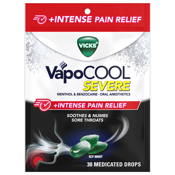 Vicks Severe Icy Mint Oral Anesthetics