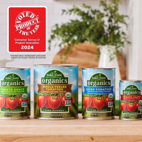 Take Root Organics No Salt Added Crushed Tomatoes