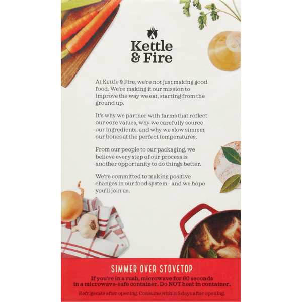 Kettle & Fire Reduced Sodium Classic Beef Bone Broth