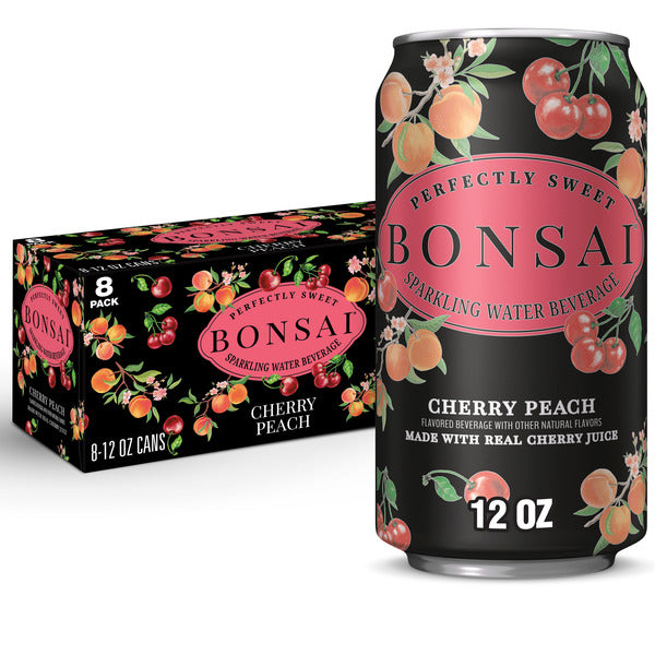 Bonsai™ Cherry Peach Sweetened Sparkling Water