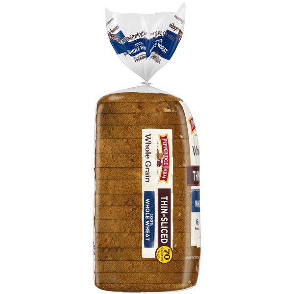 Pepperidge Farm Thin-Sliced 100% Whole Wheat Bread