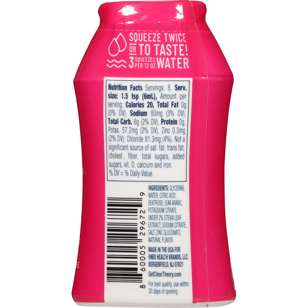 Clear Theory Water Booster, Watermelon Berry