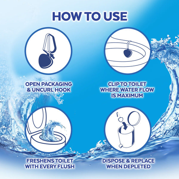 Lysol Hygienic Automatic Toilet Bowl Cleaner Atlantic Fresh