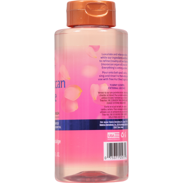 Tree Hut Gel Wash, Moroccan Rose, Foaming