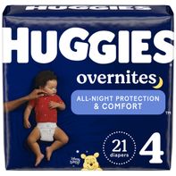 Huggies Overnites Nighttime Baby Diapers Size 4️