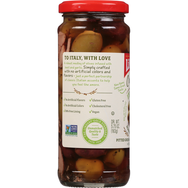 Lindsay Olives, Green and Kalamata, Pitted, Italian