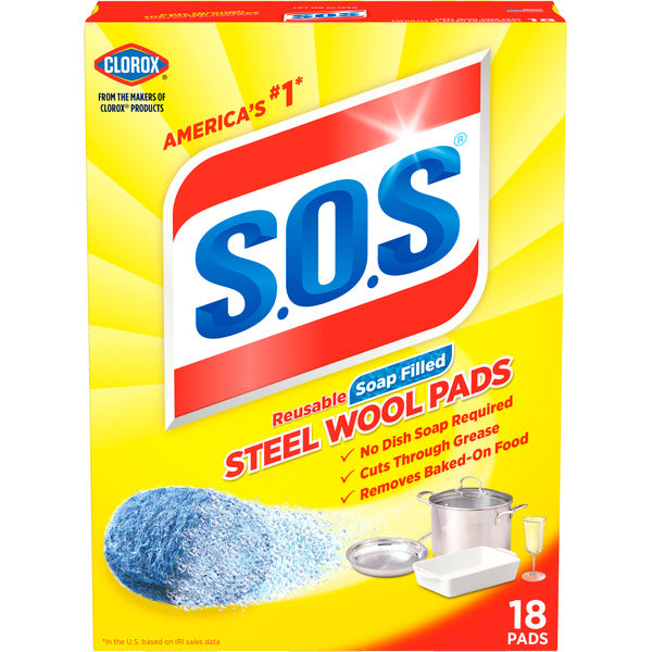 S.O.S. Steel Wool Soap Pads