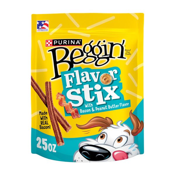 Beggin' Flavor Stix With Bacon & Peanut Butter Flavor