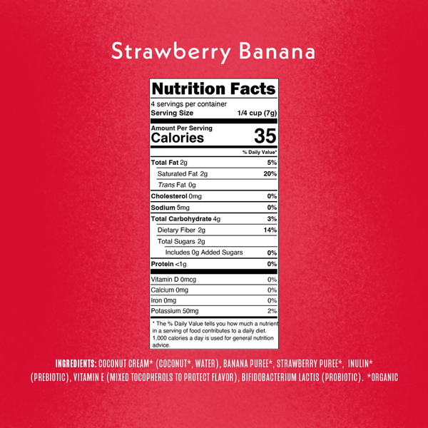 Once Upon a Farm Organic Coconut Melts, Strawberry Banana