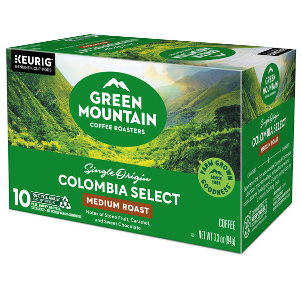 Green Mountain Coffee Roasters Colombia Select K-Cup Pods